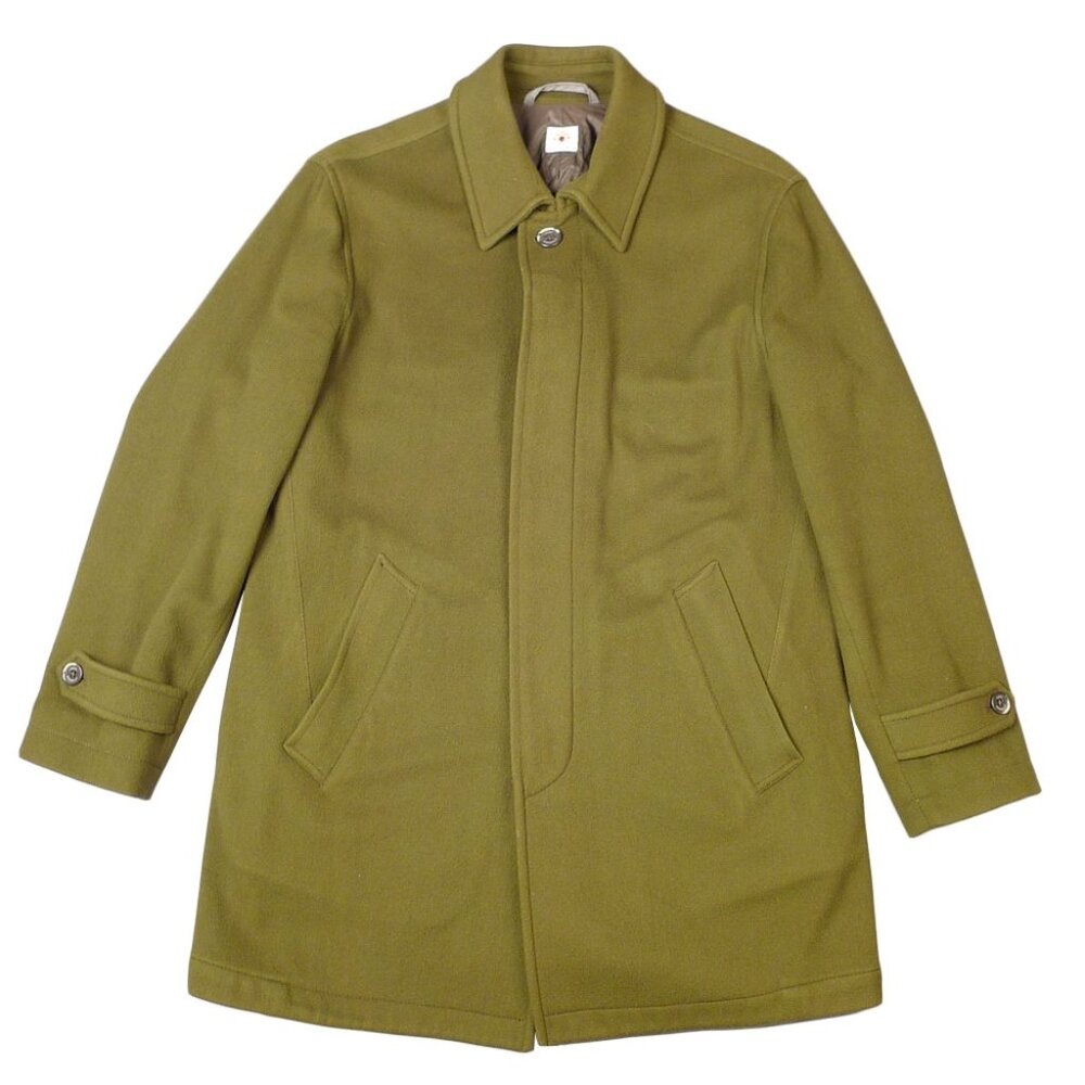 Luigi Borrelli Pure Virgin Wool Car Coat